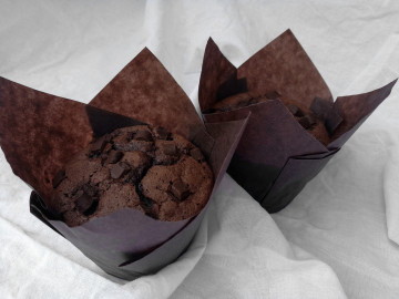 Čokoládové muffiny 2 ks